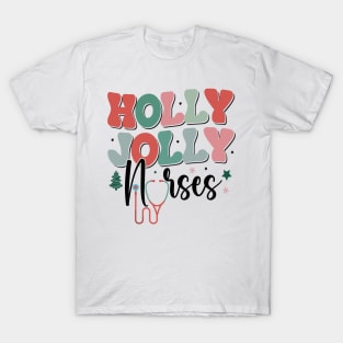 Holly Jolly Nurse T-Shirt